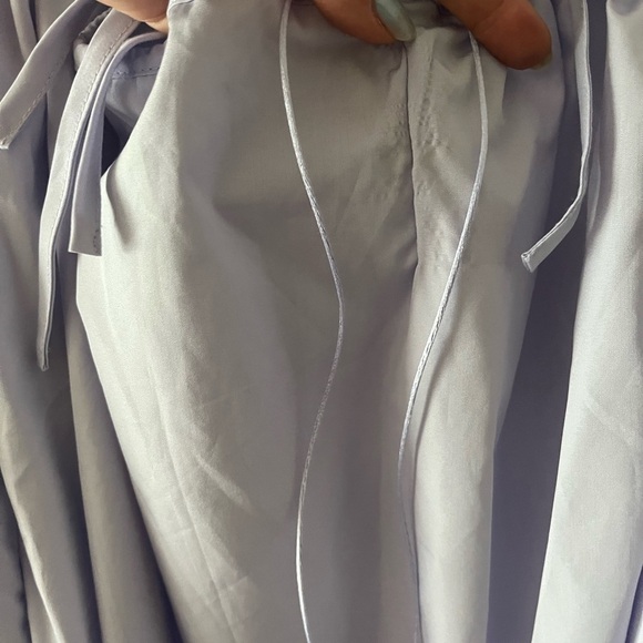 CECILIE BAHNSEN Dress Purple size 8 Seero cutout lavender cotton asymmetric mini - Picture 15 of 15